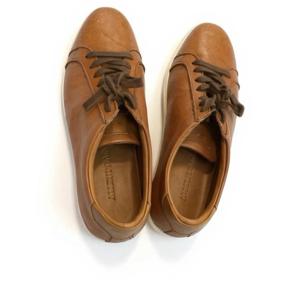 Allen Edmonds Brown Leather Sneakers Timeless Design